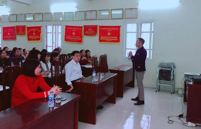 Việt Sun phối hợp với Phòng GD&ĐT huyện Văn Giang tập huấn cho giáo viên các trường mầm non
